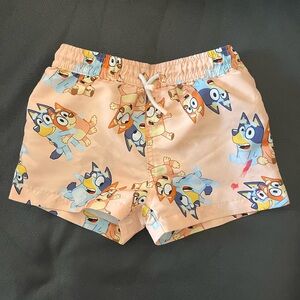 Zara Bluey boys Swim Trunks - size 3 years